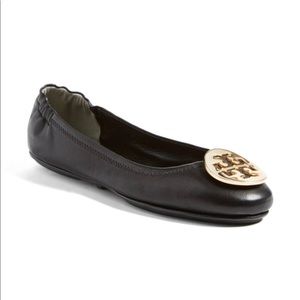 Tory Burch Minnie soft napa leather ballerina